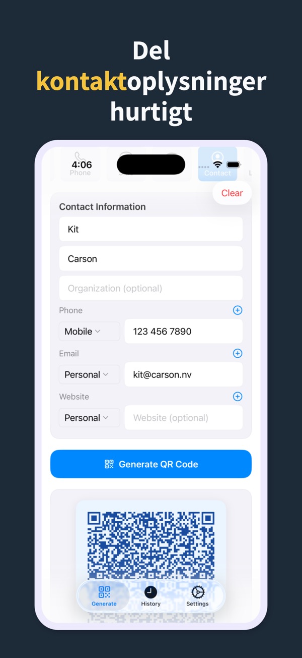 QR Code Generator screenshot 3