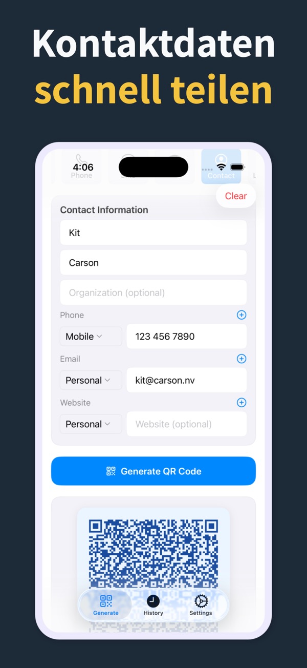 QR Code Generator screenshot 3