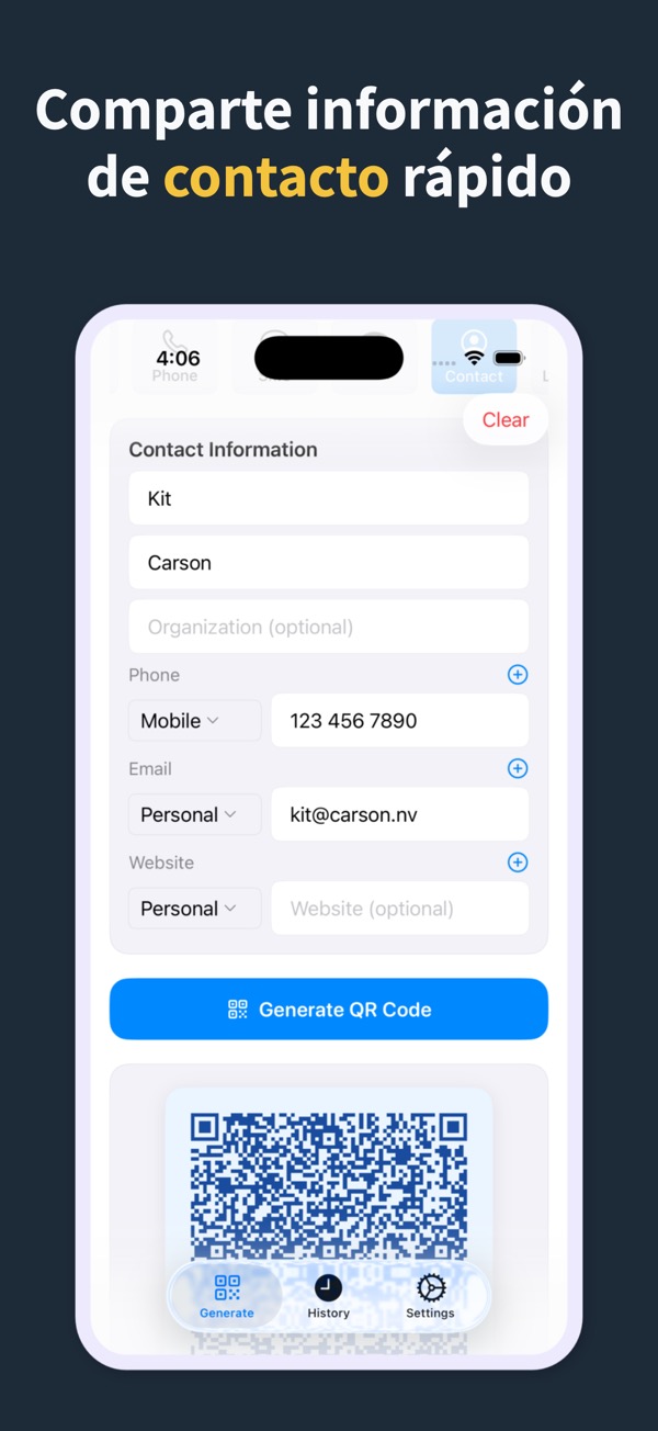 QR Code Generator screenshot 3