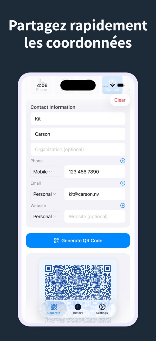 QR Code Generator screenshot 3