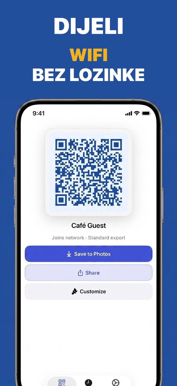 Izradite QR kodove za događaj izravno na iPhoneu