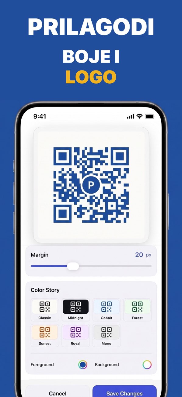 Izradite prilagođene QR kodove izravno na iPhoneu