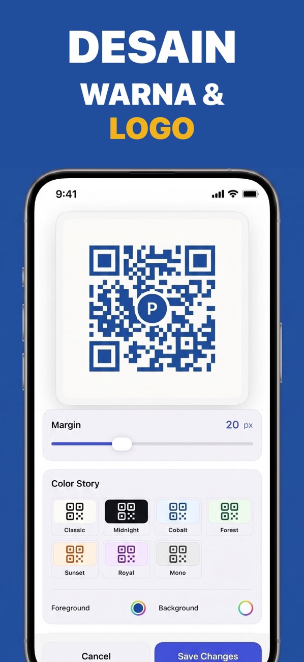 Buat kode QR khusus langsung di iPhone
