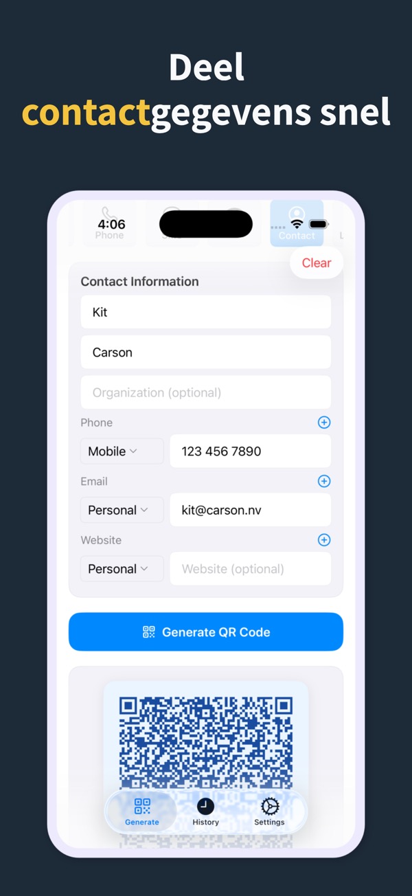 QR Code Generator screenshot 3
