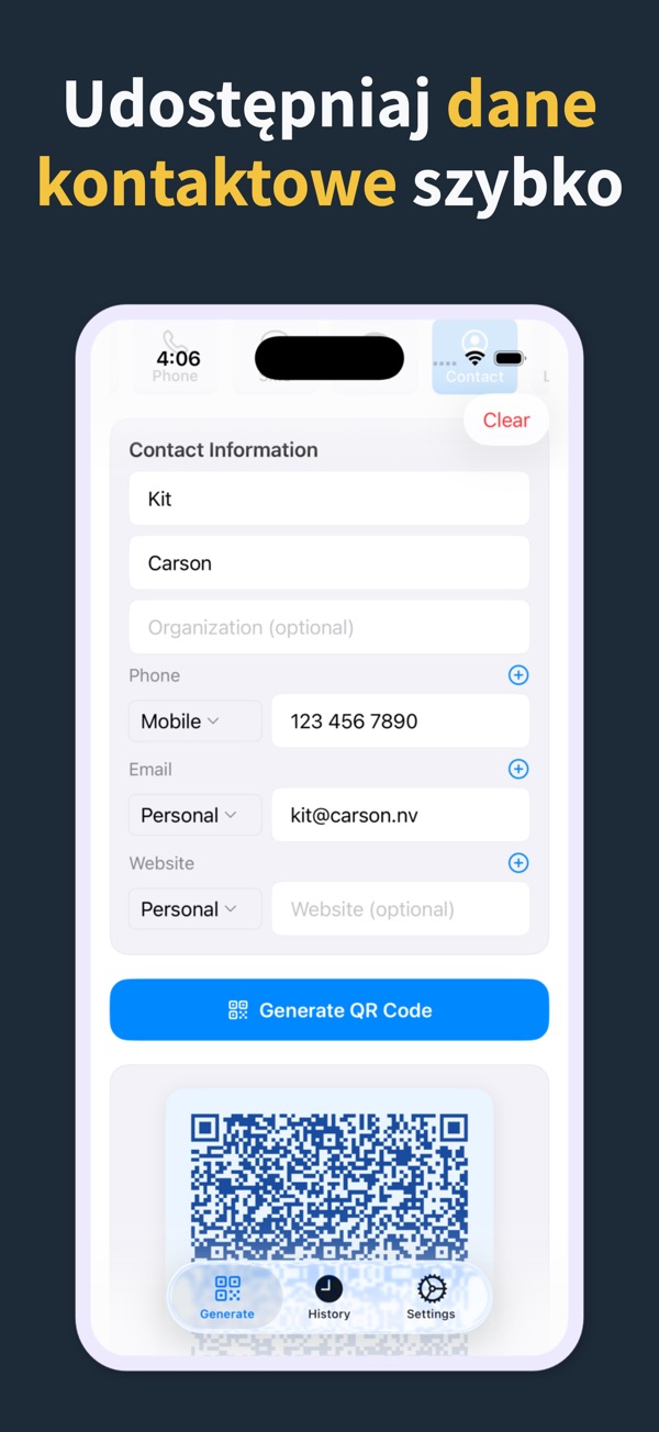 QR Code Generator screenshot 3