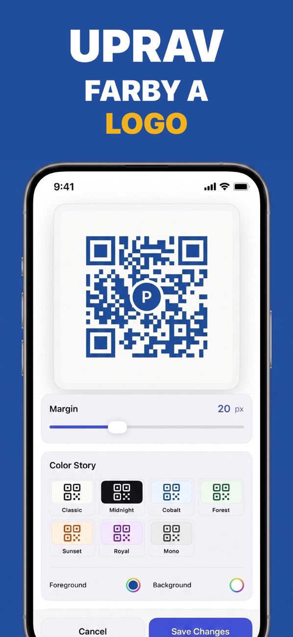 Vytvorte vlastné QR kódy priamo na iPhone