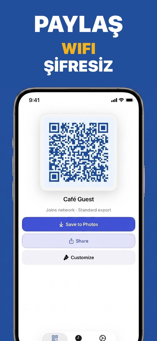 iPhone’da doğrudan kişi QR kodları oluşturun