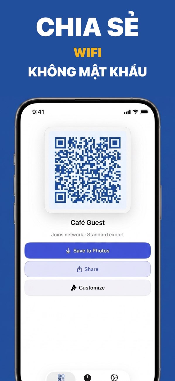 Tạo mã QR sự kiện trực tiếp trên iPhone